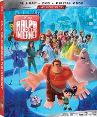 Ralph Breaks the Internet: Wreck-It Ralph 2 (Blu-Ray + DVD + Digital Code)