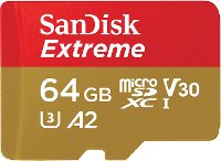 SDSQXA2-046G-AN6MA SanDisk Extreme 64GB microSDXC Card