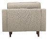 Mid Century Modern Taupe Gray Chair - Tacoma