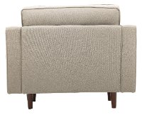 Mid Century Modern Taupe Gray Chair - Tacoma