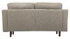 Mid Century Modern Taupe Gray Loveseat - Tacoma