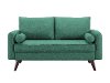 Modern Seafoam Green Loveseat - Carson