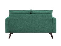 Modern Seafoam Green Loveseat - Carson-2