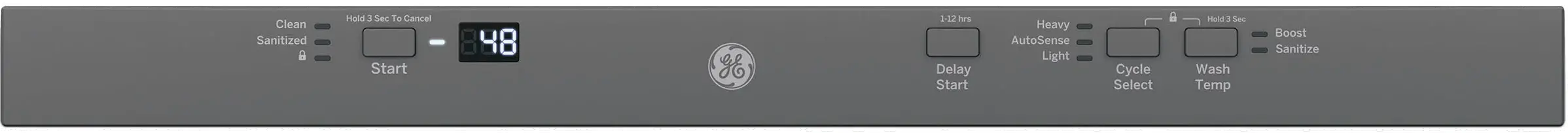 GDT225SSLSS GE Top Control Dishwasher - Stainless Steel-2