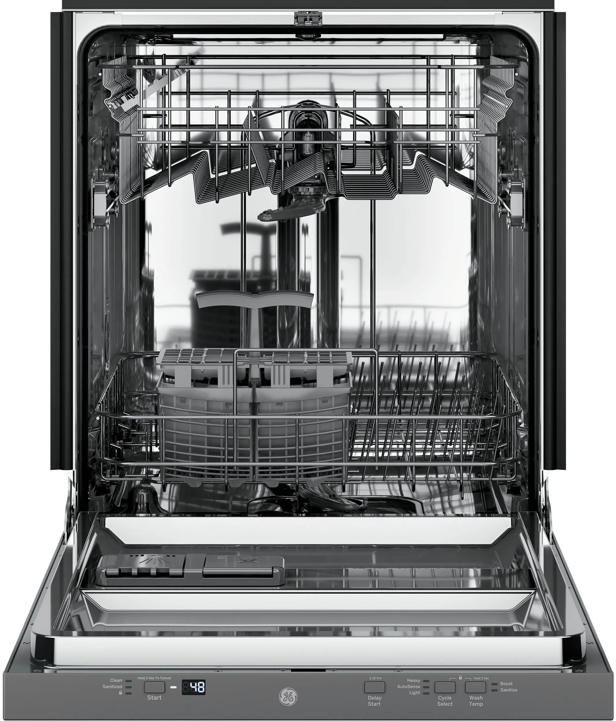 GDT225SSLSS GE Top Control Dishwasher - Stainless Steel-3