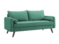 Modern Seafoam Green Sofa - Carson-3