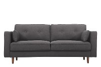 Mid Century Modern Dark Gray Sofa - Tacoma