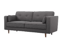 Mid Century Modern Dark Gray Sofa - Tacoma-3