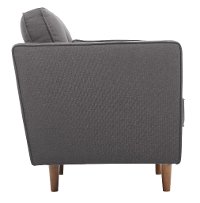 Mid Century Modern Dark Gray Chair - Tacoma-2