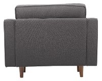 Mid Century Modern Dark Gray Chair - Tacoma-3