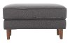 Mid Century Modern Dark Gray Ottoman - Tacoma