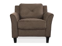 Casual Contemporary Brown Chair - Harrington-2