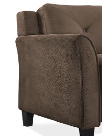 Casual Contemporary Brown Chair - Harrington-5
