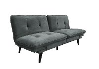 Serta Gray Queen Convertible Sofa Bed - Florence-3