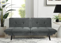 Serta Gray Queen Convertible Sofa Bed - Florence-5