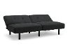 Serta Black Queen Convertible Sofa Bed - Hailey -3