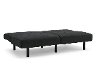 Serta Black Queen Convertible Sofa Bed - Hailey -4