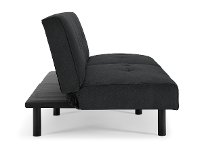 Serta Black Queen Convertible Sofa Bed - Hailey-6