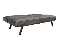 Serta Dark Gray Queen Convertible Sofa Bed - Dorian-2