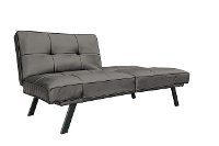 Serta Dark Gray Queen Convertible Sofa Bed - Dorian-3
