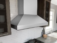 Zephyr 36 inch Wall Hood - Stainless Steel-3