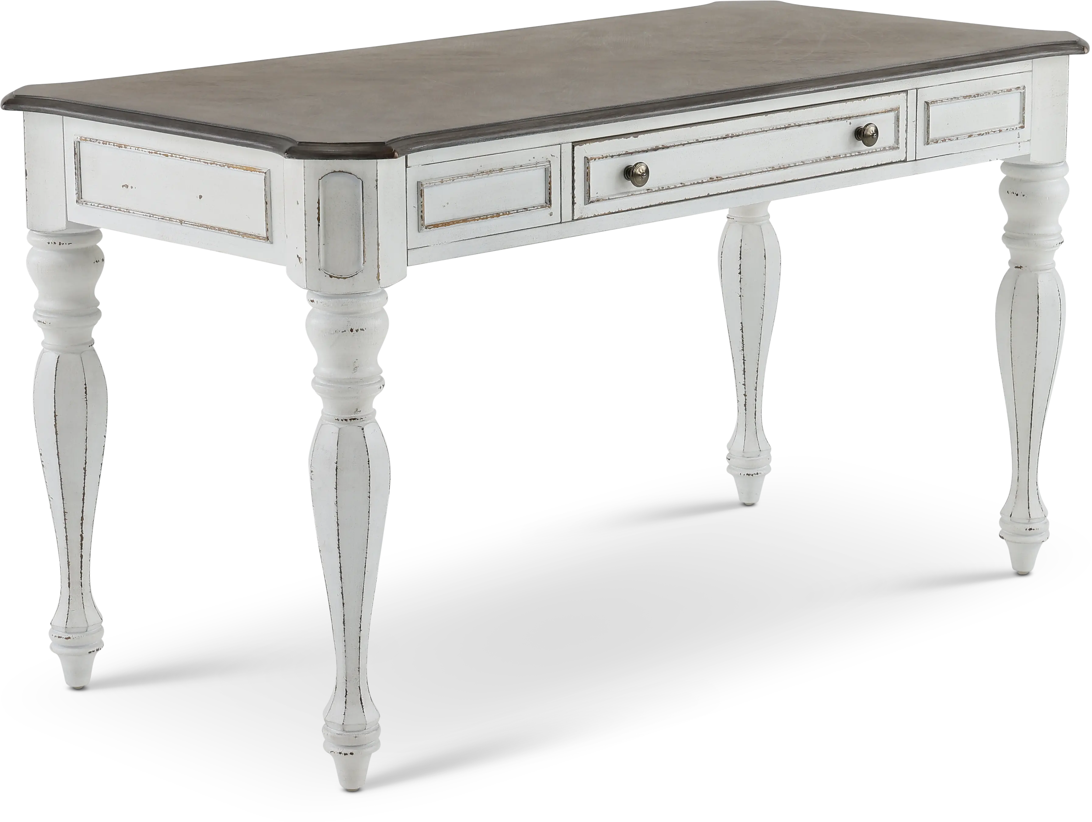 Magnolia Manor Antique White Lift-top Desk-2