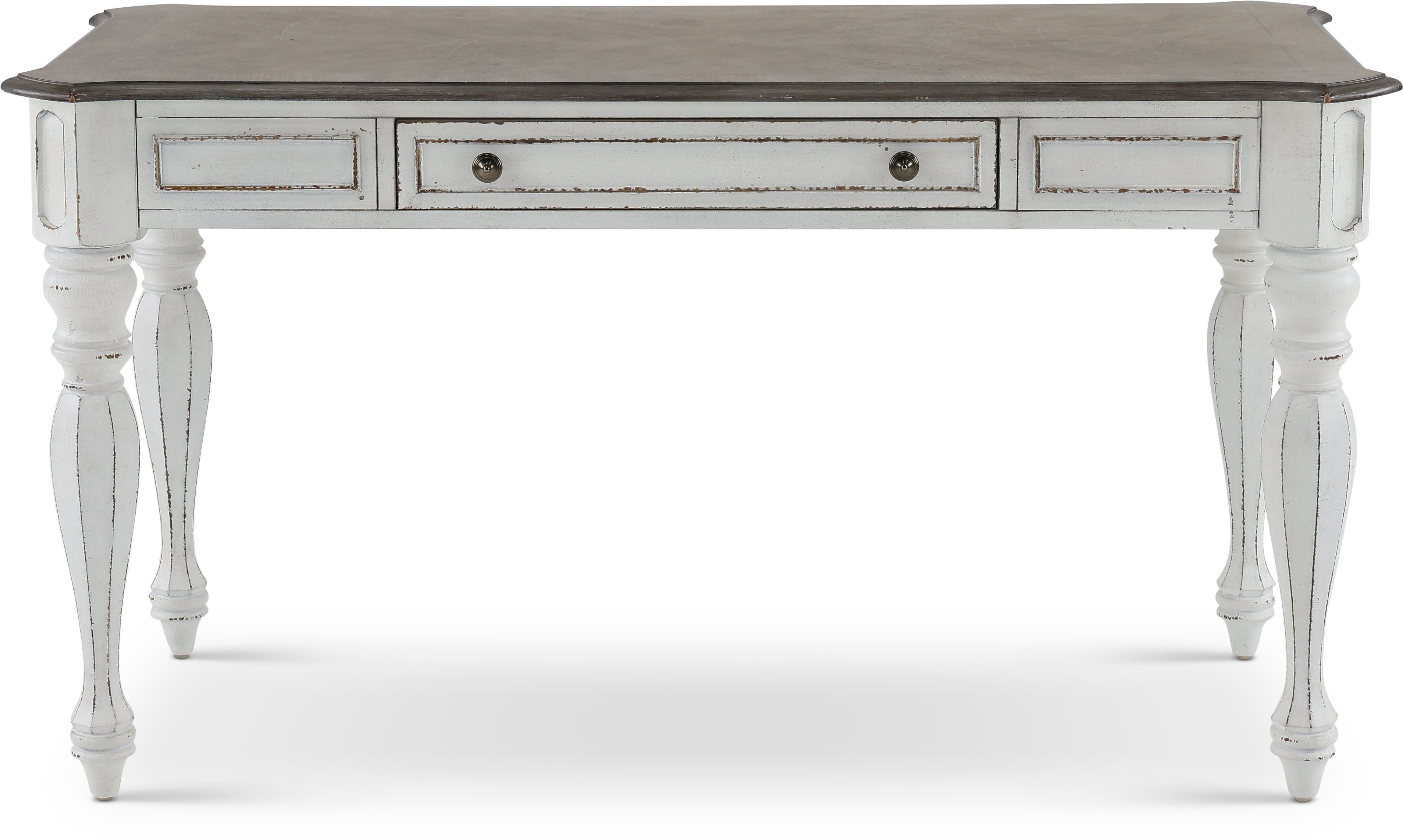Magnolia Manor Antique White Traditional Lift-top Desk-1