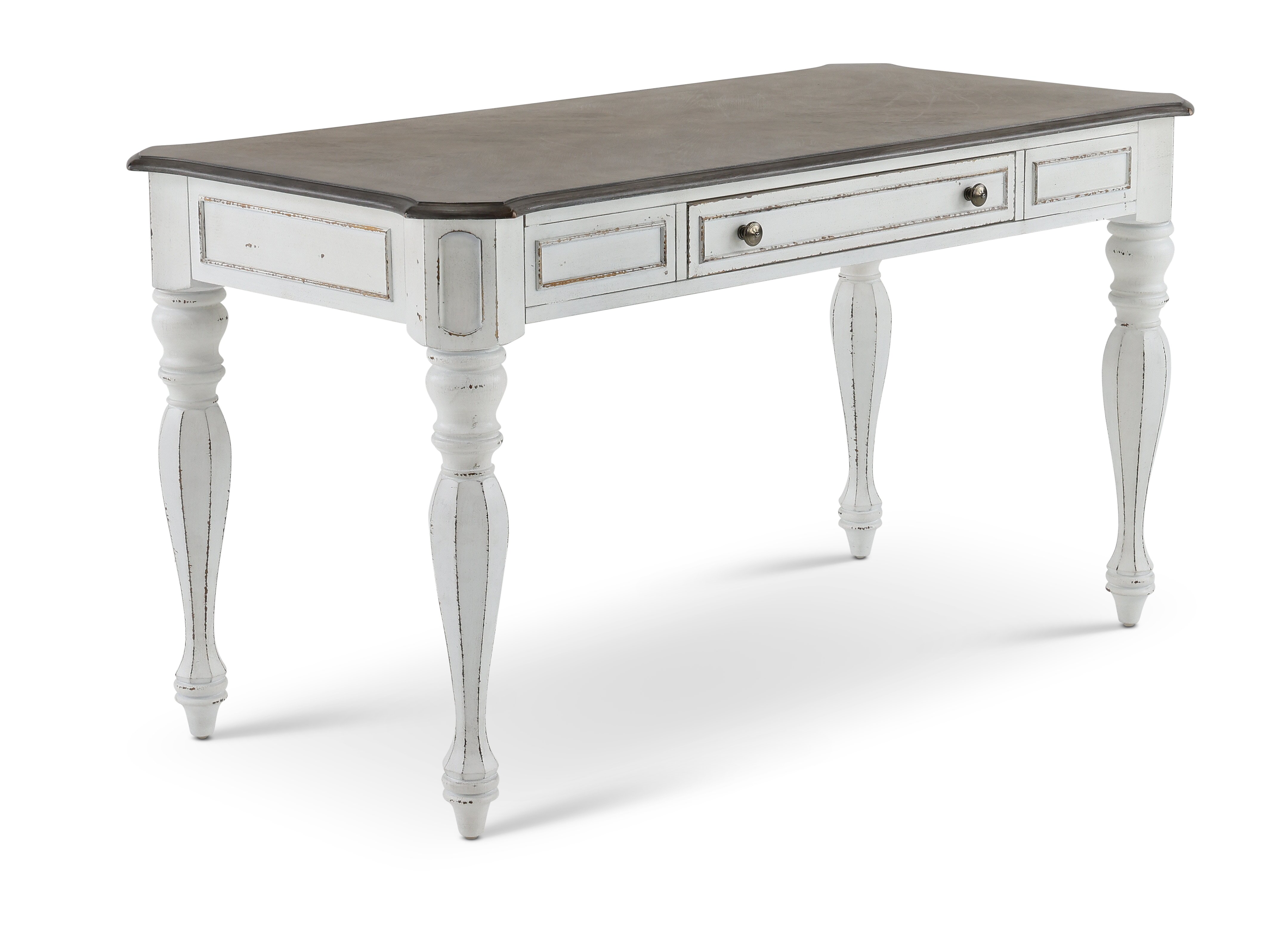 Magnolia Manor Antique White Traditional Lift-top Desk-2