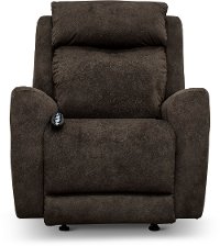 SoCozi Dusk Brown Power Rocker Recliner - View Point