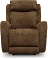 SoCozi Mocha Brown Power Rocker Recliner - View Point
