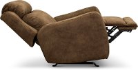 SoCozi Mocha Brown Power Rocker Recliner - View Point-3