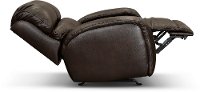 SoCozi Roast Brown Leather-Match Rocker Power Recliner - Fame-3