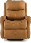 SoCozi Caramel Leather-Match Rocking Power Recliner - Jack