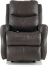 SoCozi Fossil Leather-Match Rocking Power Recliner - Jack