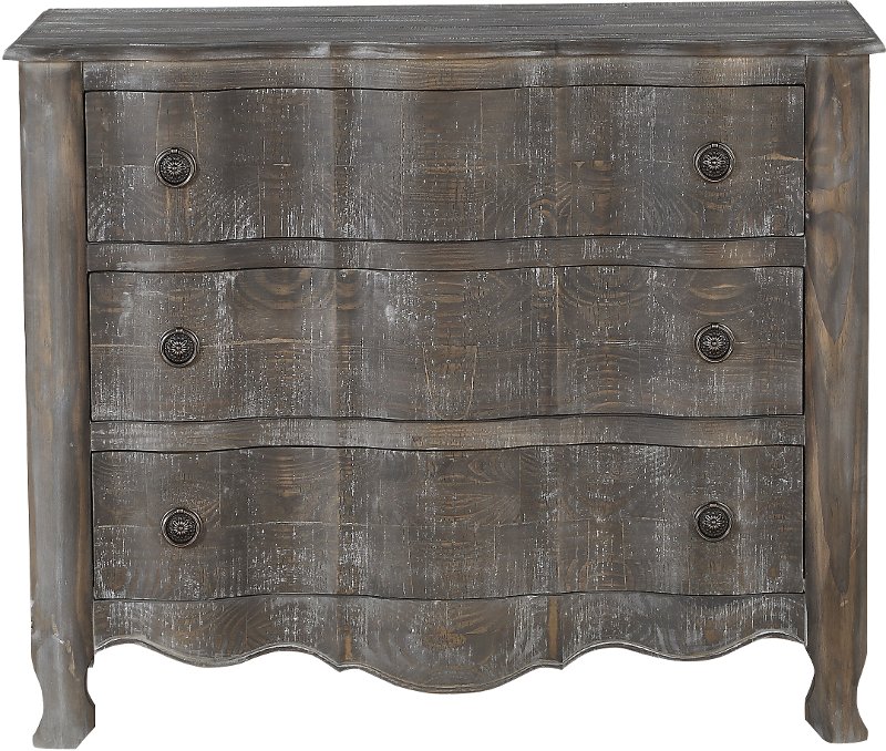 Distressed Pine Brown 3 Drawer Dresser Chest Dylan Rc Willey