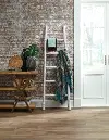 Millie Linen White Eucalyptus Wood Blanket Ladder