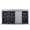 HRG4808U Thor 48″ 6 Burner Stainless Steel Professional Gas Range-3