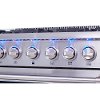 HRD3606U Thor HRD3606U 36 Inch Professional Dual Fuel Range - Stainless Steel-6