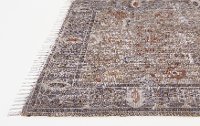 8 x 10 Large Traditional Gray and Rust Area Rug - Grayson-4
