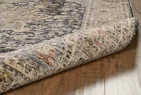 5 x 8 Medium Gray and Charcoal Gray Area Rug - Grayson-4