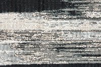 8 x 11 Large Contemporary Black and Silver Area Rug - Micah-3