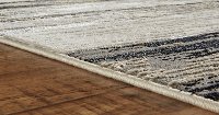 8 x 11 Large Contemporary Black and Silver Area Rug - Micah-4