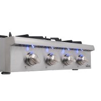 HRT3003U Thor 30 Inch Professional Gas Rangetop - Stainless Steel-2
