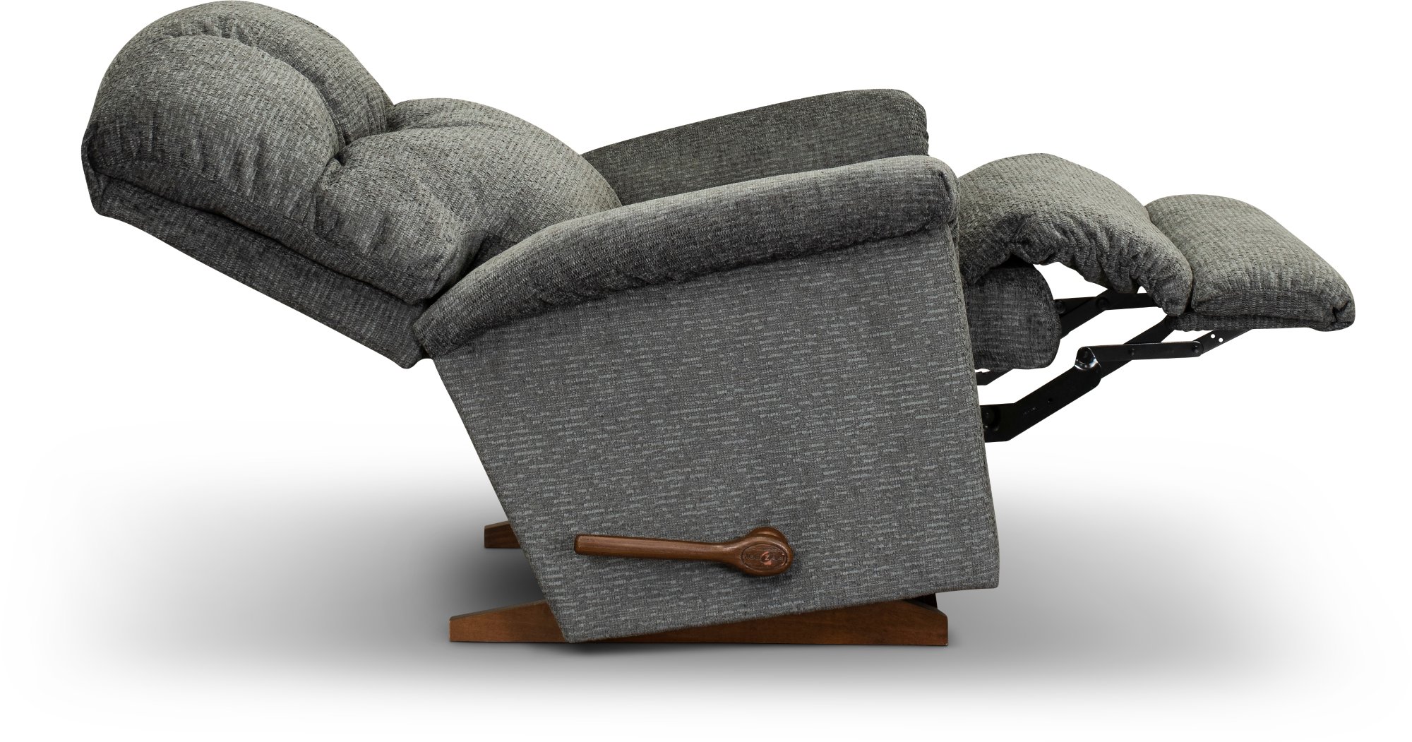 10-515/B157886 Midnight Blue Traditional Manual Rocker Recliner - Lancer-3