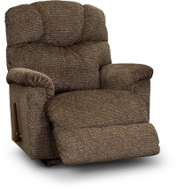 10-515/B157877 Mocha Traditional Manual Rocker Recliner - Lancer-2