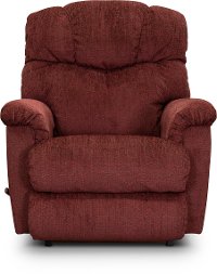 10-515/B157808 Wine Traditional Manual Rocker Recliner - Lancer