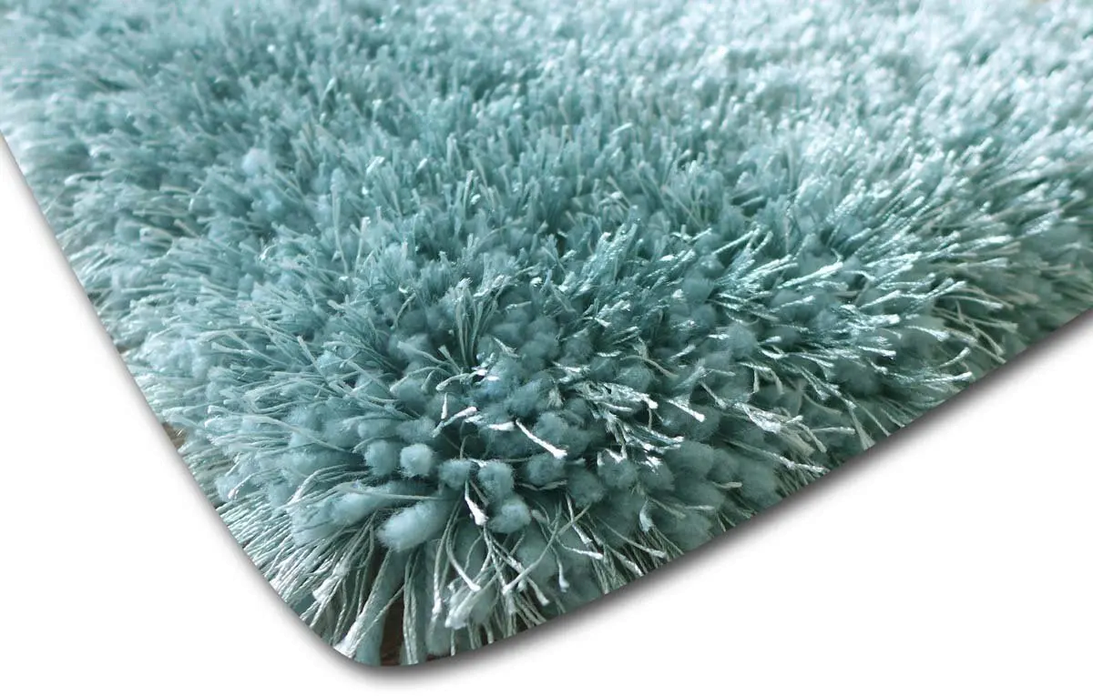 5 x 7 Medium Marine Blue Shag Rug - Shaggy Viscose-2