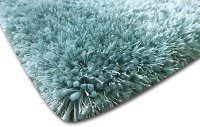 5 x 7 Medium Marine Blue Shag Rug - Shaggy Viscose-2
