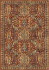 8 x 10 Large Bombay Red Area Rug - Alexandria
