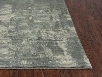 5 x 8 Medium Traditional Gray and Beige Area Rug - Gossamer-6